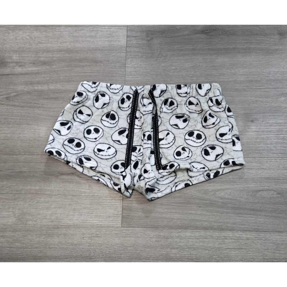 The Nightmare Before Christmas Women's Velour Plush Sleep Shorts Small Lot of 2 - Picture 5 of 12